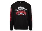 Crewneck sweater Bones Black/red