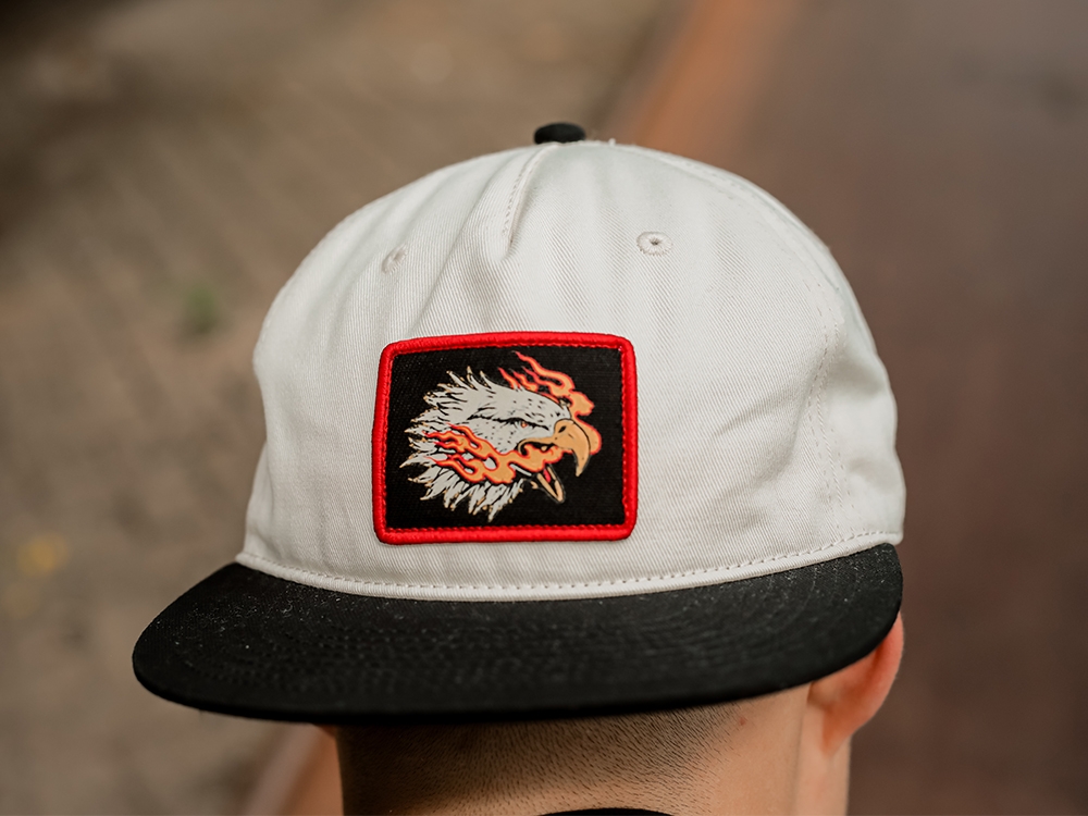 Bird Patch Cap Natural/Black