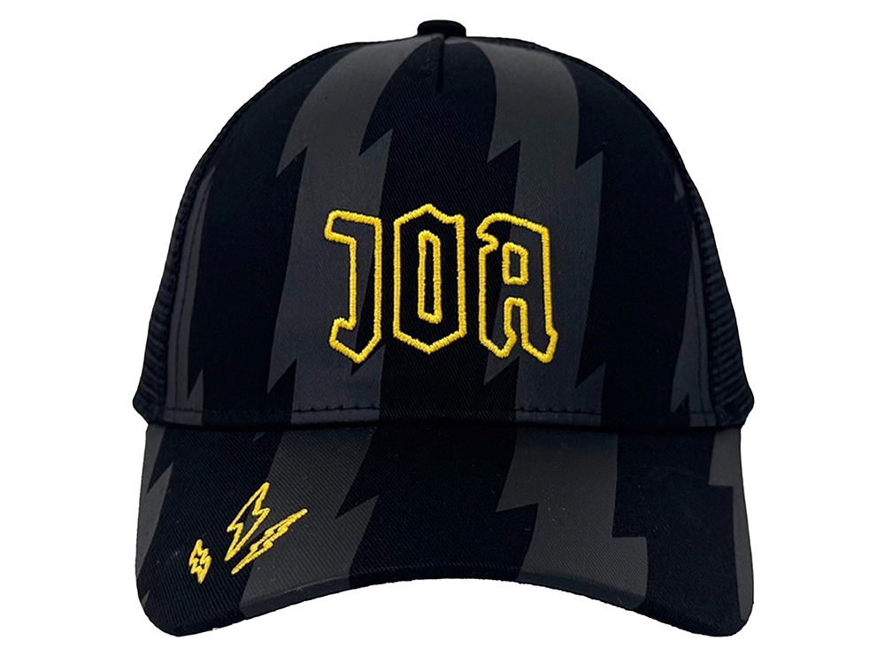 Kids trucker cap Black / Yellow