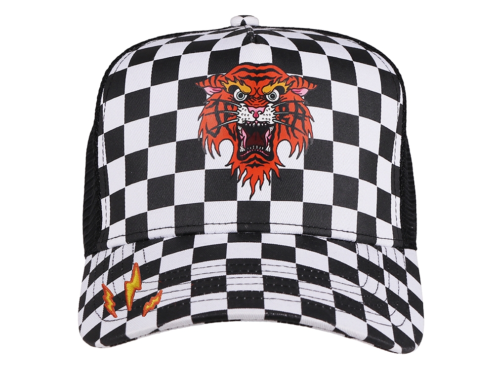 Kids trucker cap Checkered