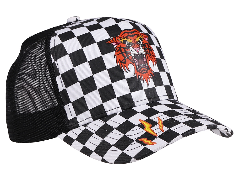 Kids trucker cap Checkered
