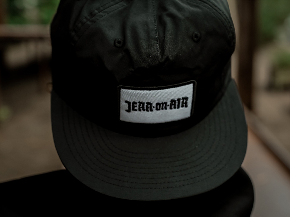 Logo Patch Surf Cap Black