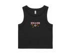 Rich Cropped Tank Black