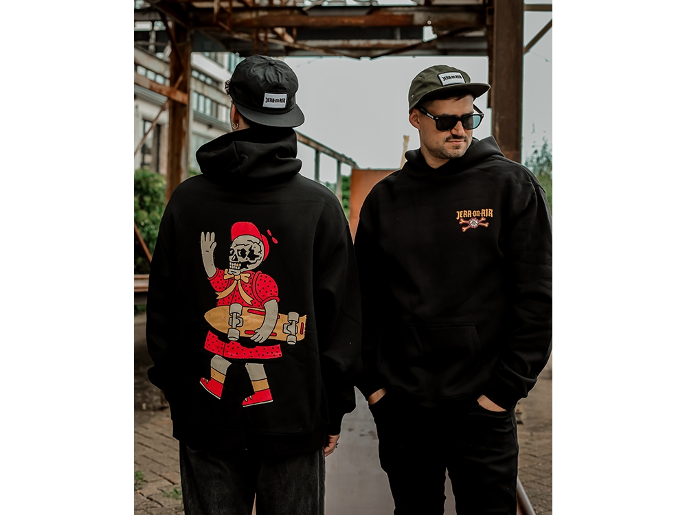 Jelle Hoodie Black
