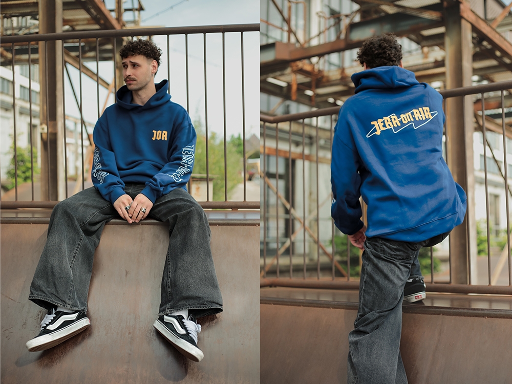 Logo Hoodie Cobalt
