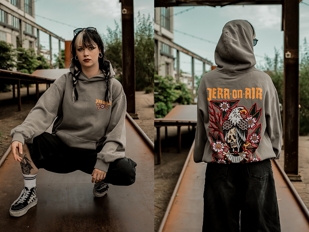 Rich Hoodie Faded Grey