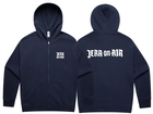Zipper Hoodie Navy
