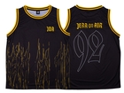 Basketball jersey Black / Yellow