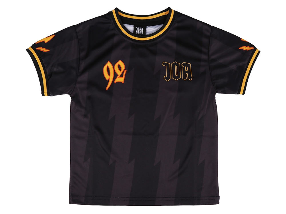 Kids Soccer T-shirt Black