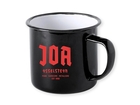Enamel Mug Black/Red