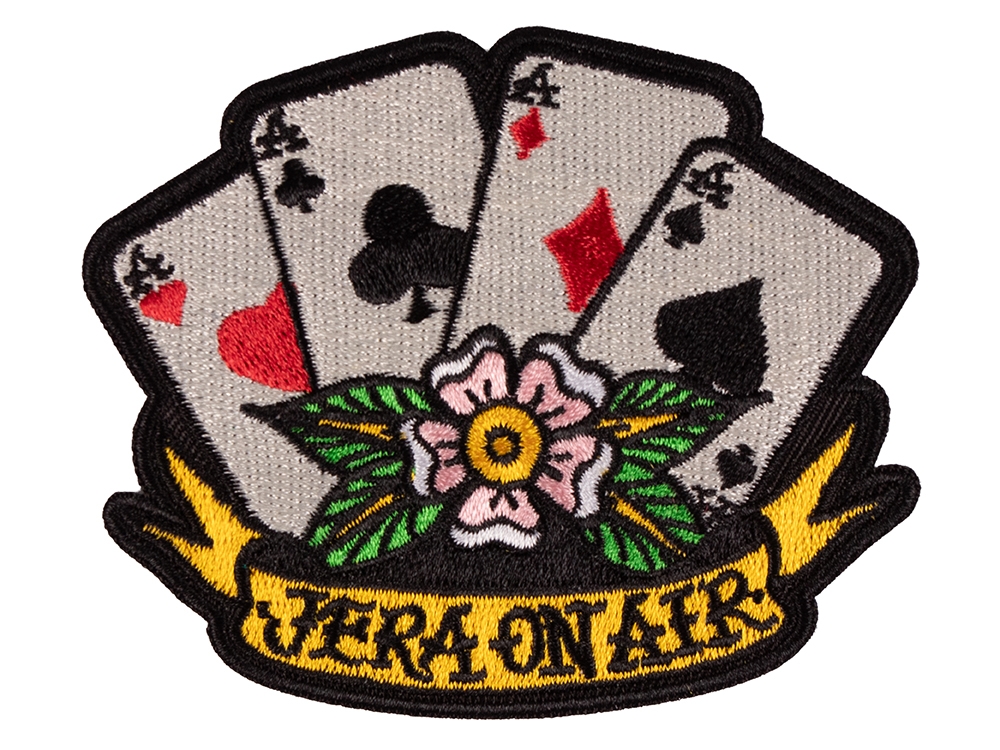 Card Deck Patch Creme