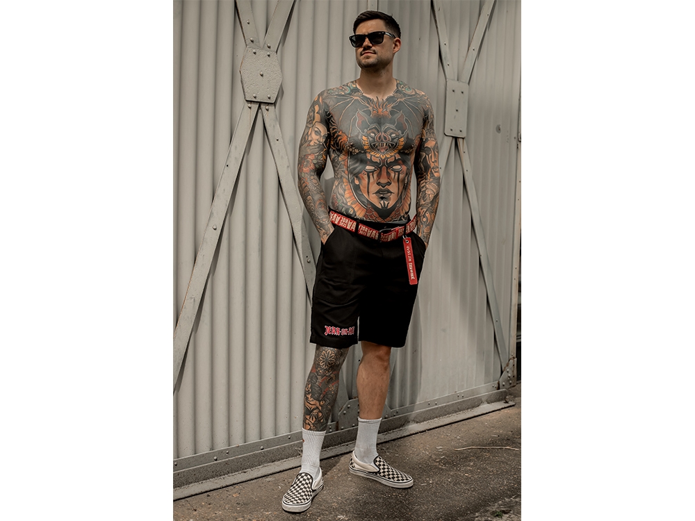 Canvas Shorts Black
