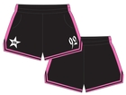 Football shorts Black / Pink