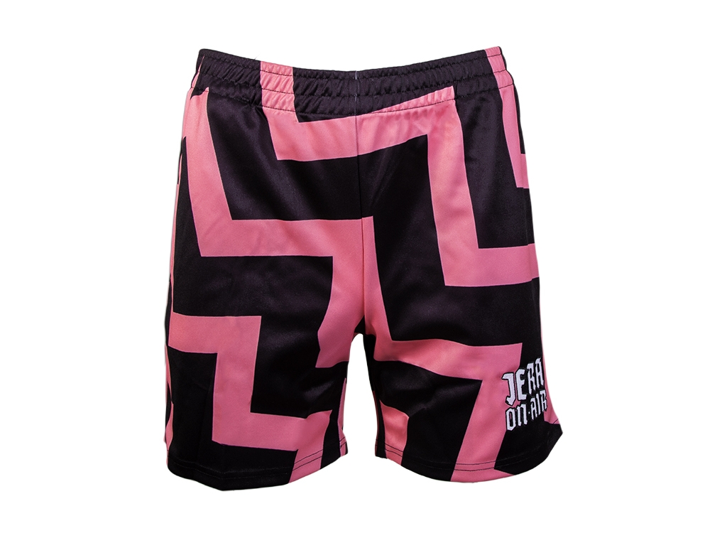 Football Shorts Pink/Black