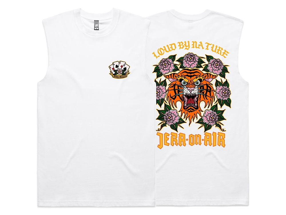 Loud by nature vest White