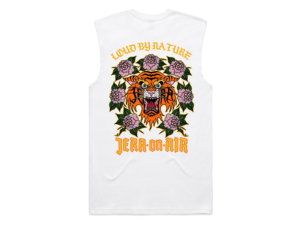 Loud by nature vest White