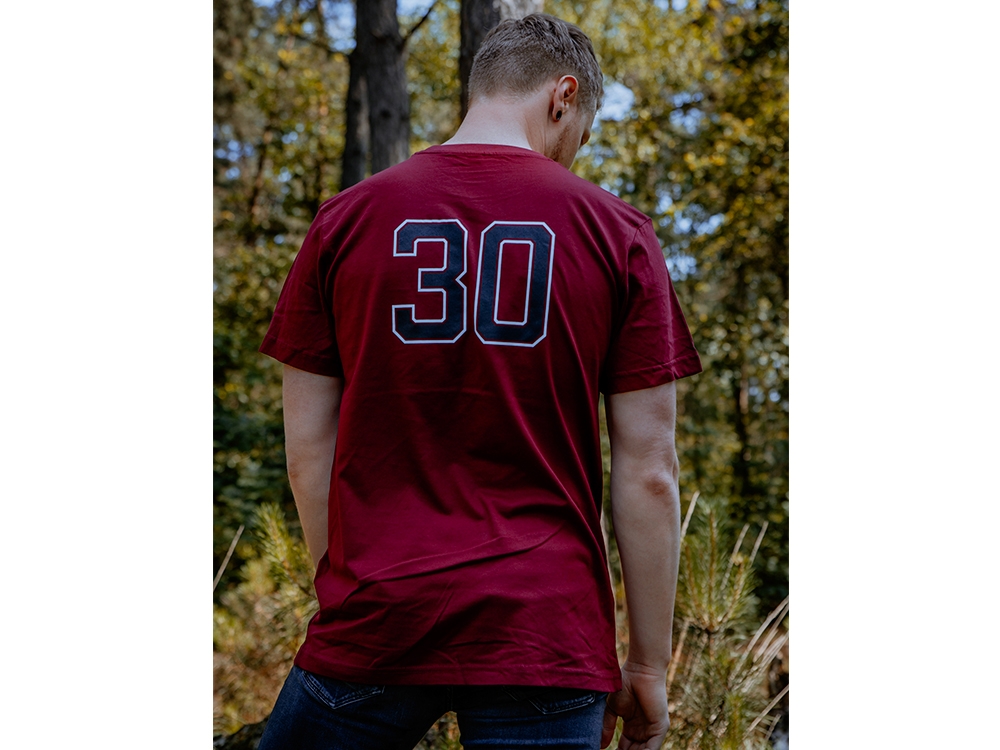 Jera 30 years T-shirt Burgundy