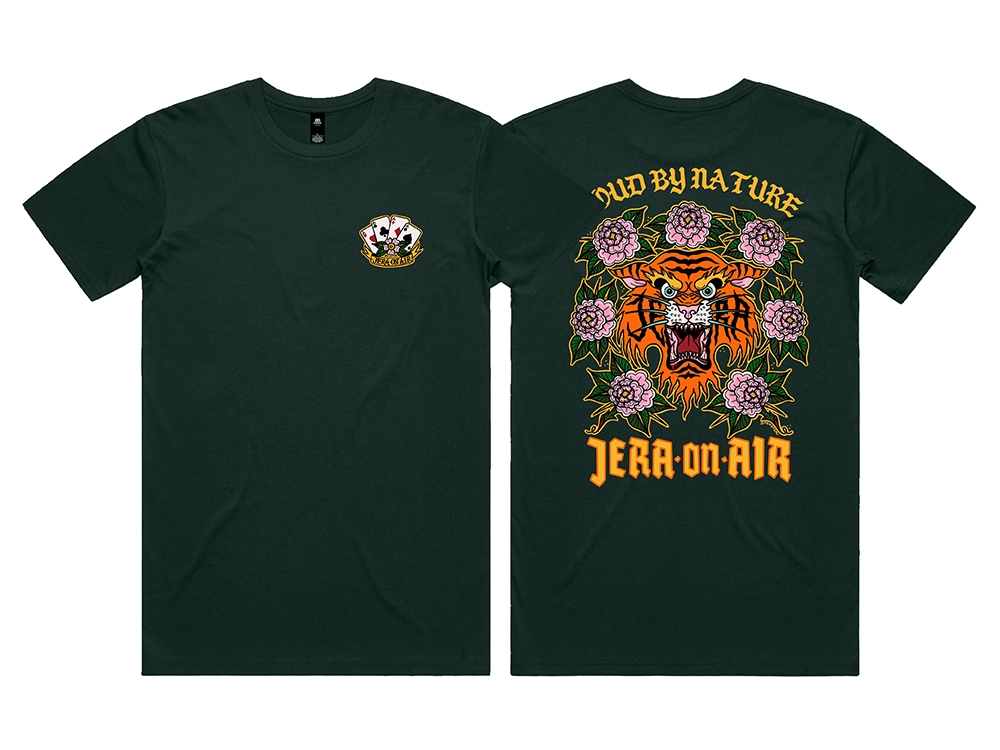 Loud by nature T-shirt Pine green