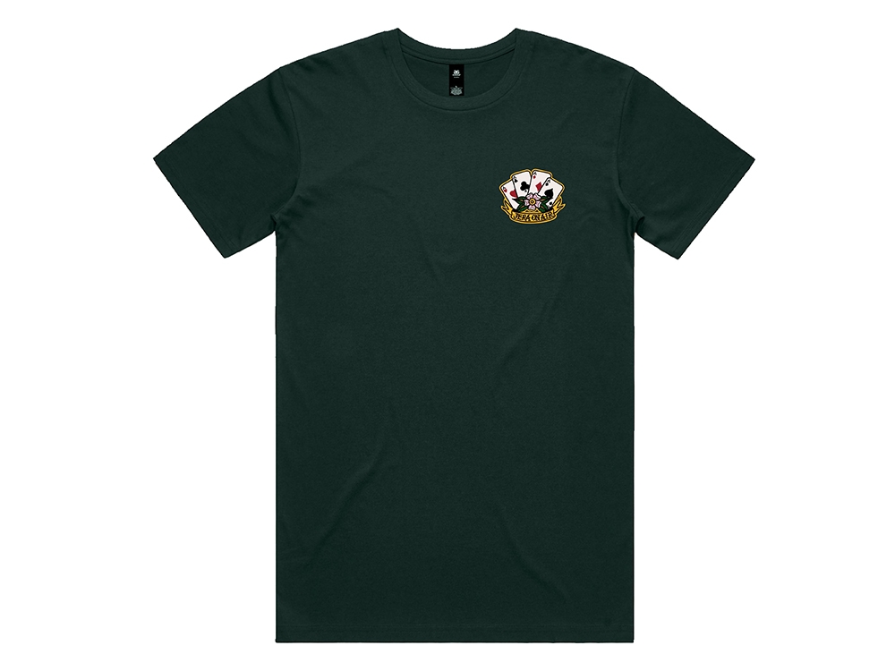 Loud by nature T-shirt Pine green