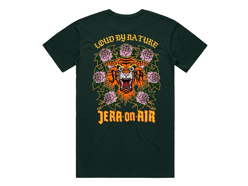 Loud by nature T-shirt Pine green