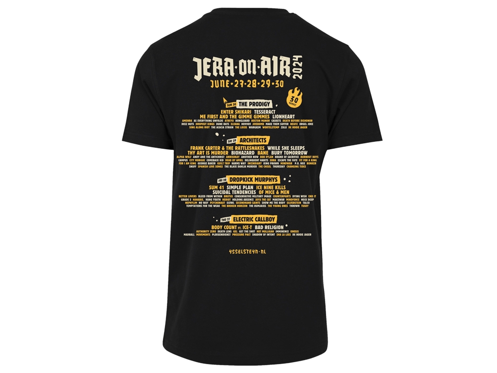 Jera 2024 Line up T-shirt Black