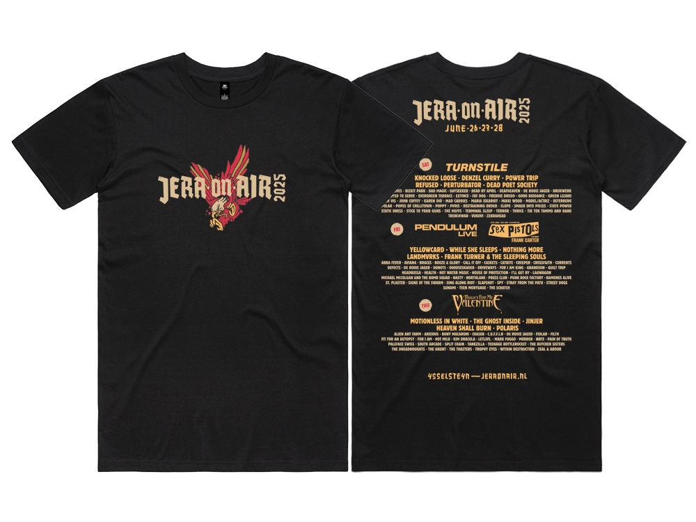 Line-up T-shirt 2025 Black