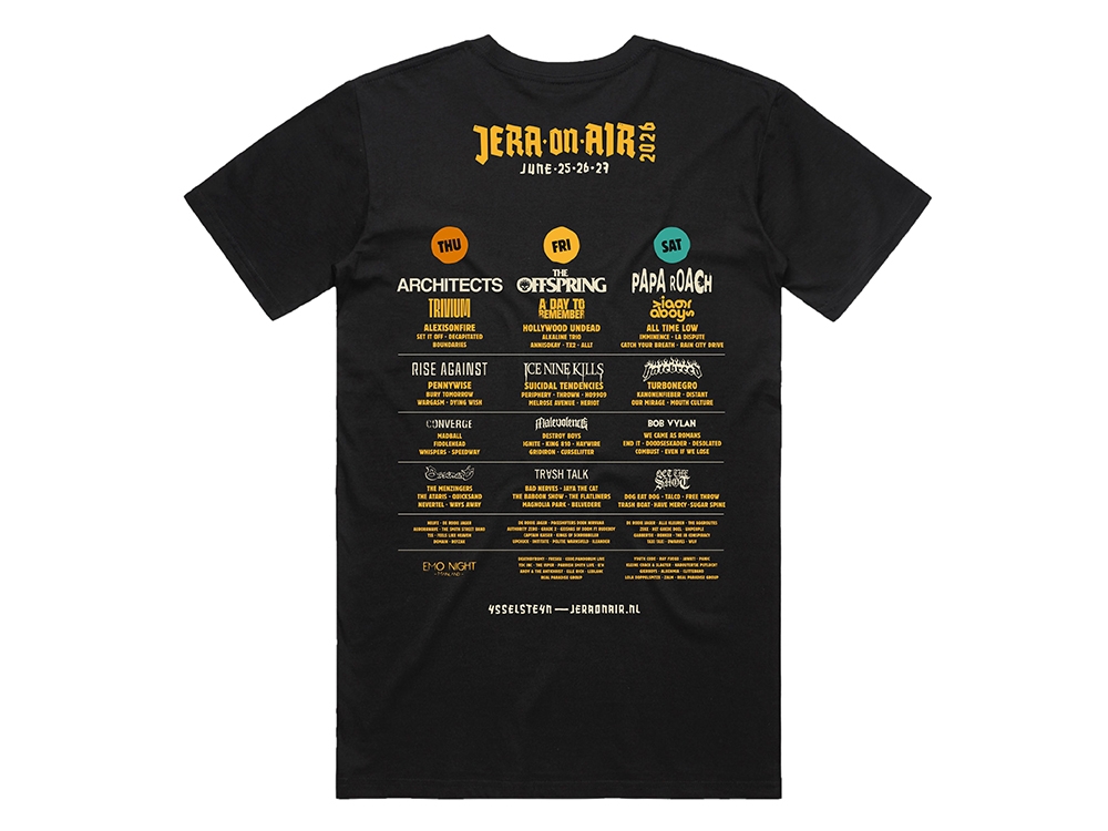 Line-up T-shirt 2026 Black