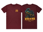 Logo T-shirt Eagle Burgundy