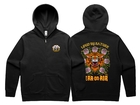 Loud by nature zip hoodie Black 
